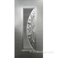 Panneau de porte en métal de conception moderne